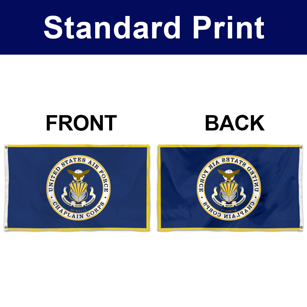 Fyon An Air Force Chaplain Corps Flag Banner
