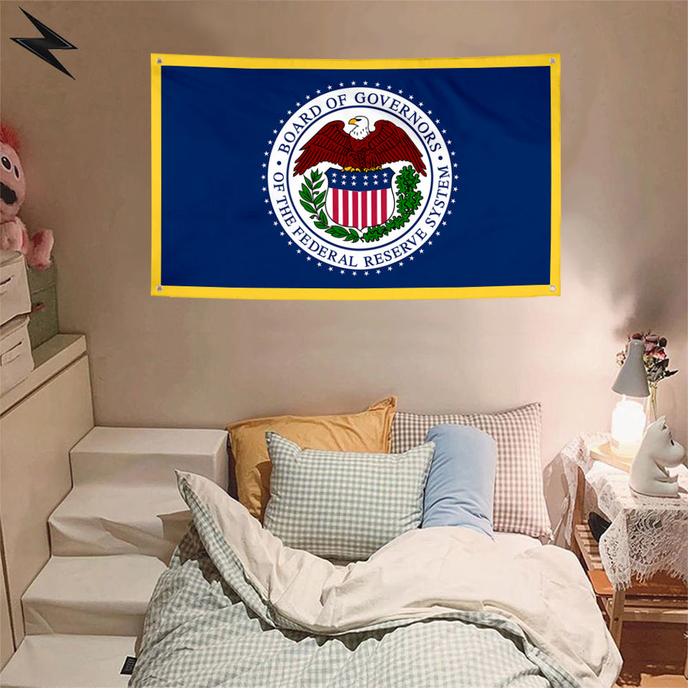 Fyon The Federal Reserve System Flag Banner