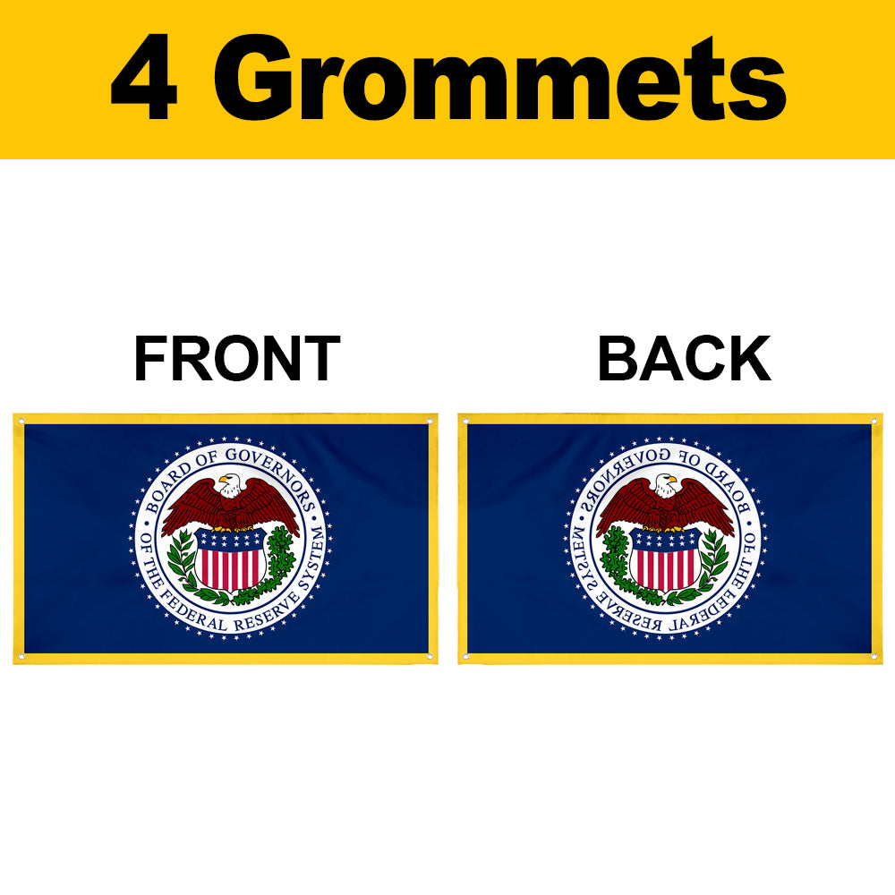 Fyon The Federal Reserve System Flag Banner