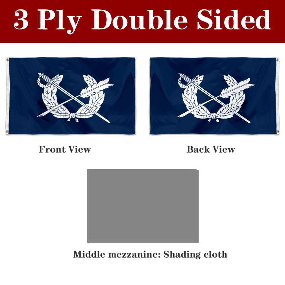 Fyon The Judge Advocate General of the United States Army Flag Banner