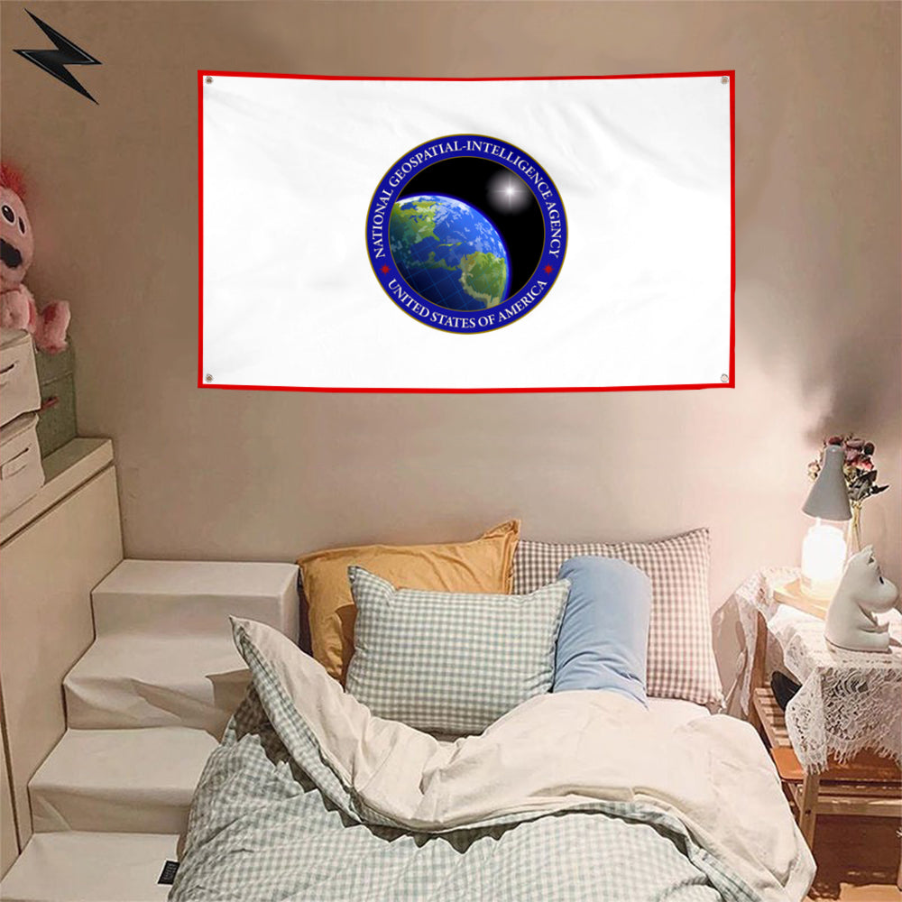 Fyon The National Geospatial-Intelligence Agency Flag Banner
