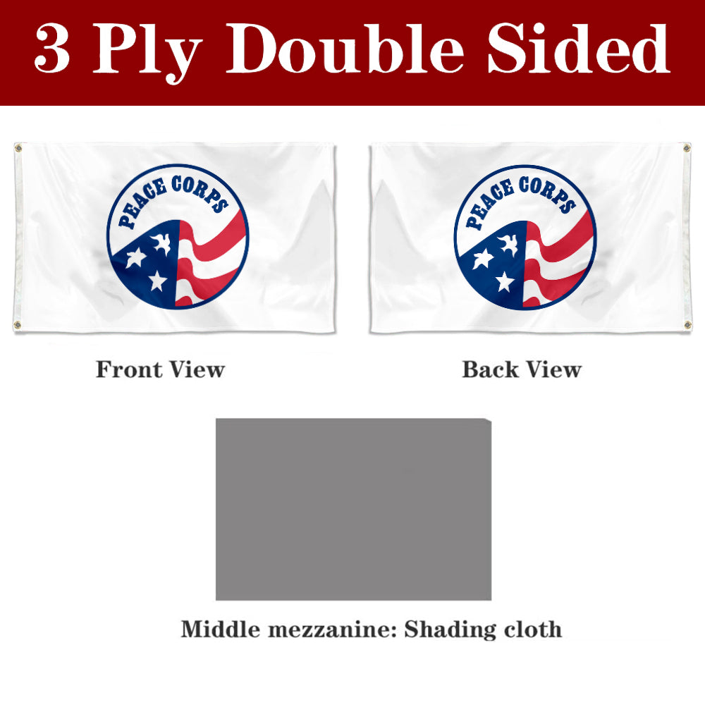 Fyon The Peace Corps Flag Banner
