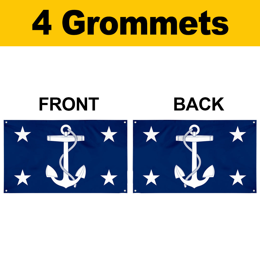 Fyon The Secretary of the Navy Flag Banner