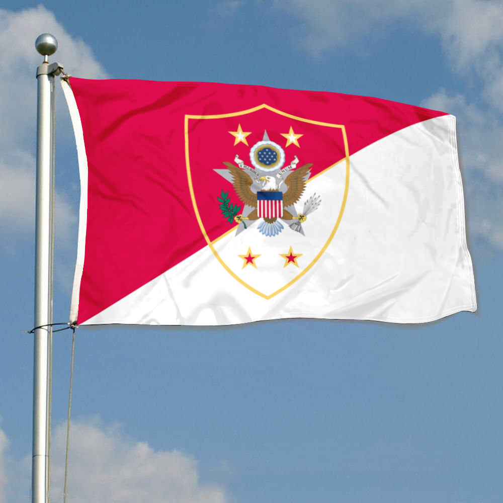 Fyon The Sergeant Major of the Army Flag Banner