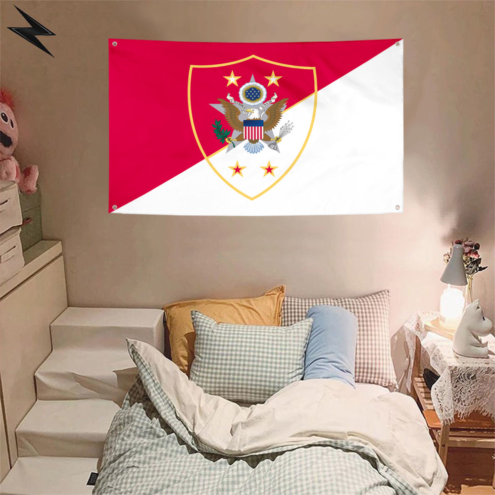 Fyon The Sergeant Major of the Army Flag Banner