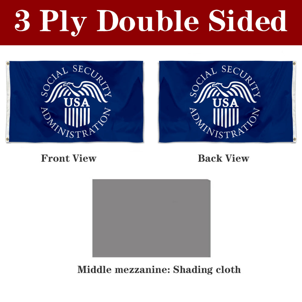 Fyon The Social Security Administration Flag Banner