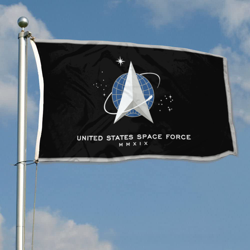 Fyon The Space Force Flag Banner