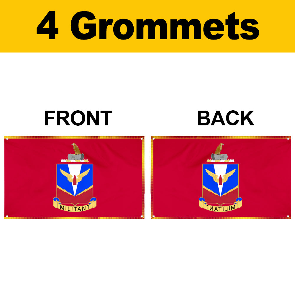 Fyon The United States Army Air Defense Artillery School Flag Banner