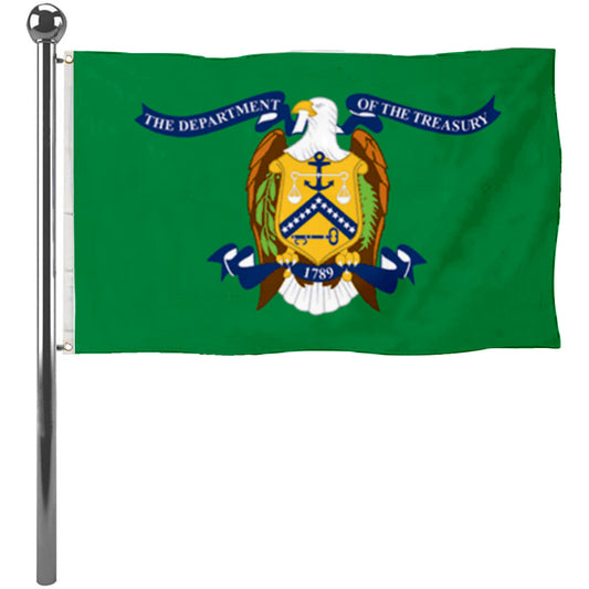 Fyon The United States Department of the Treasury Flag Banner