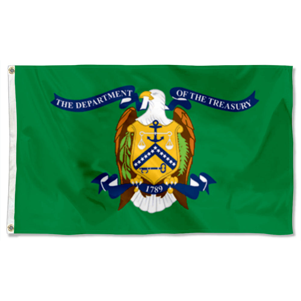 Fyon The United States Department of the Treasury Flag Banner