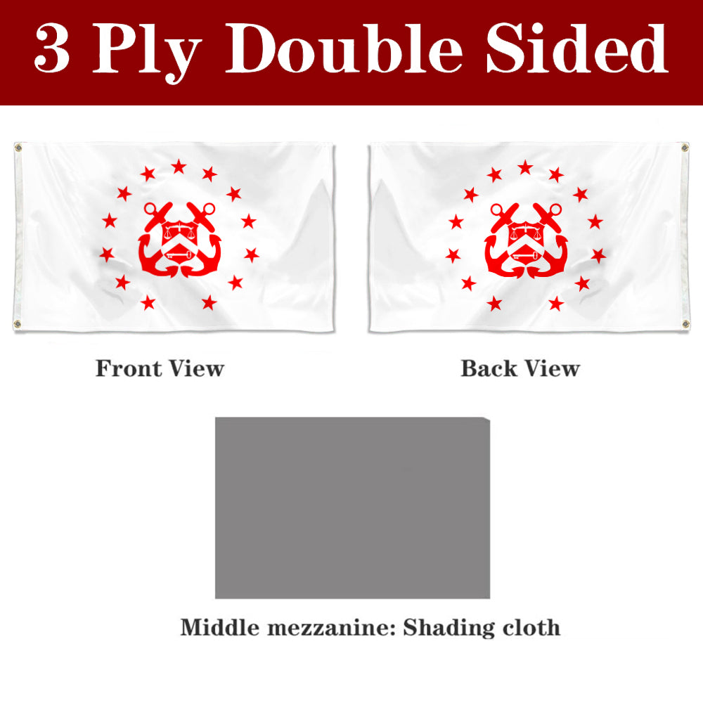 Fyon The United States Deputy Secretary of the Treasury Flag Banner White