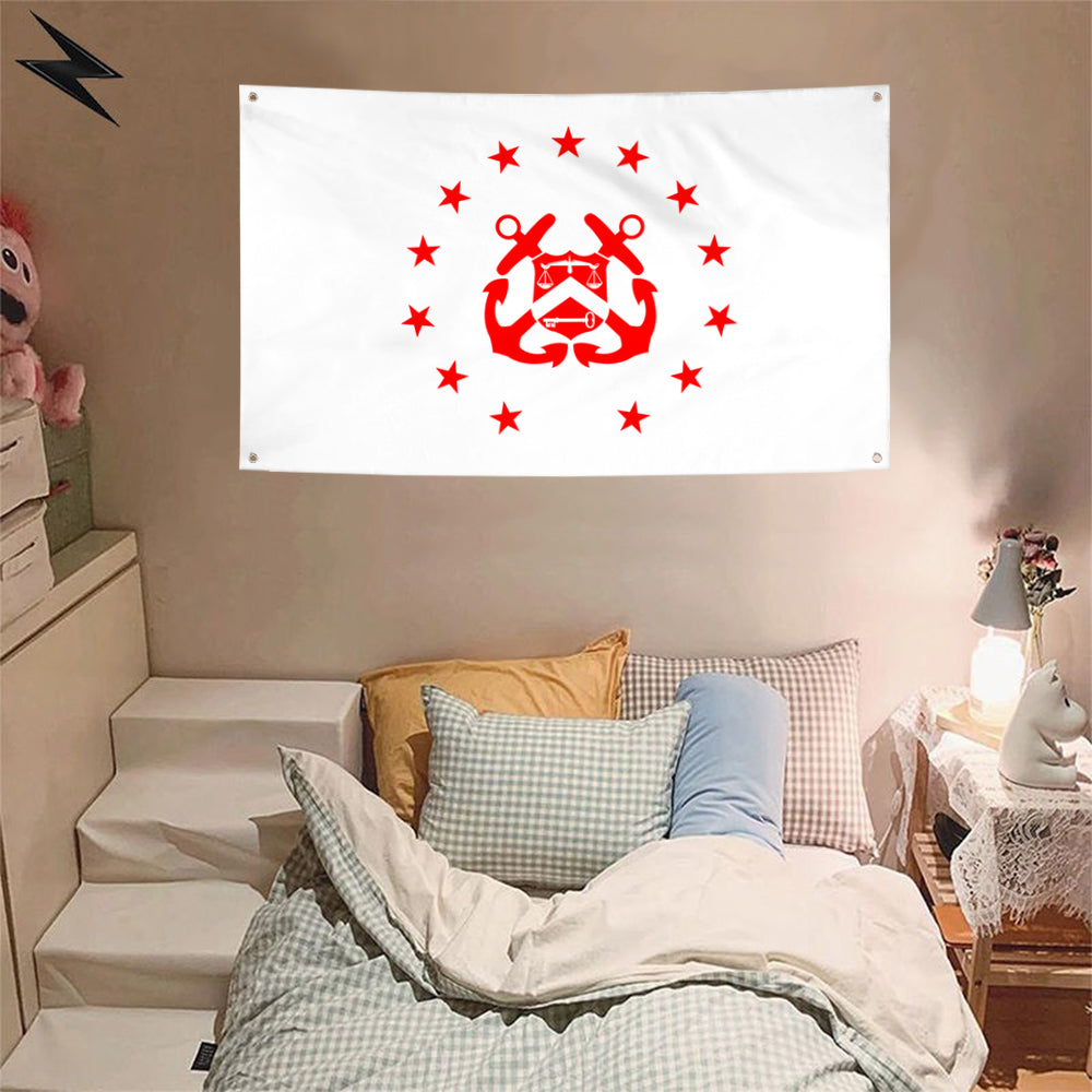Fyon The United States Deputy Secretary of the Treasury Flag Banner White