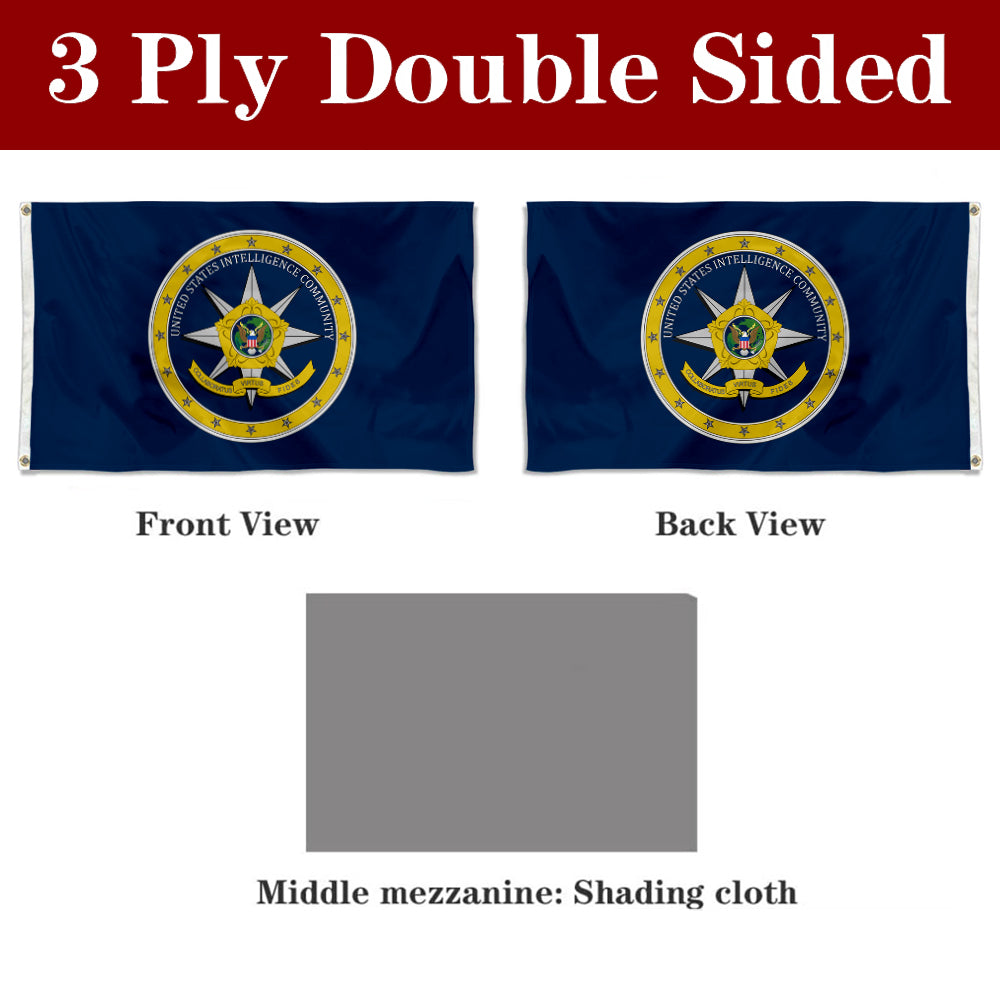 Fyon The United States Intelligence Community Flag Banner