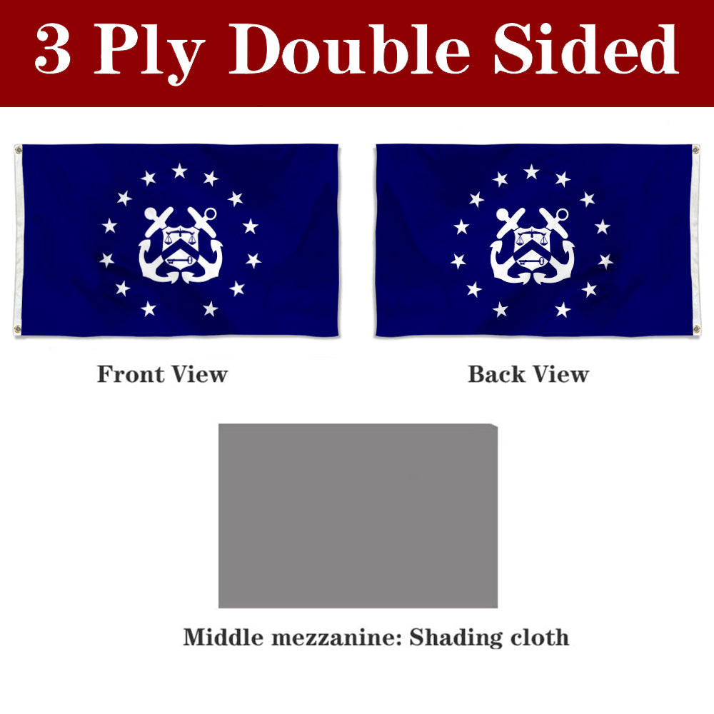 Fyon The United States Secretary of the Treasury Flag Banner
