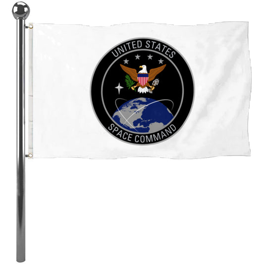 Fyon The United States Space Command Flag Banner