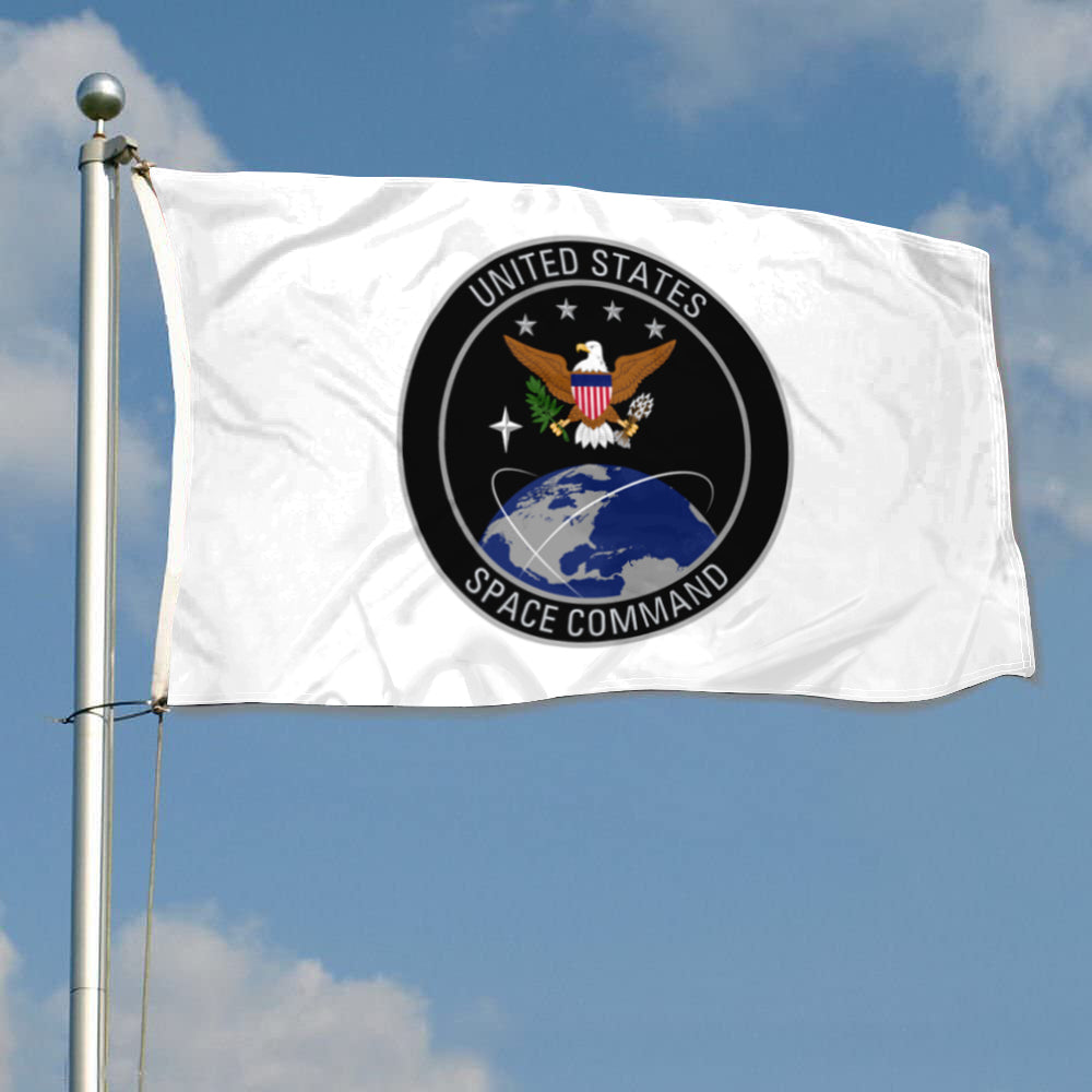 Fyon The United States Space Command Flag Banner