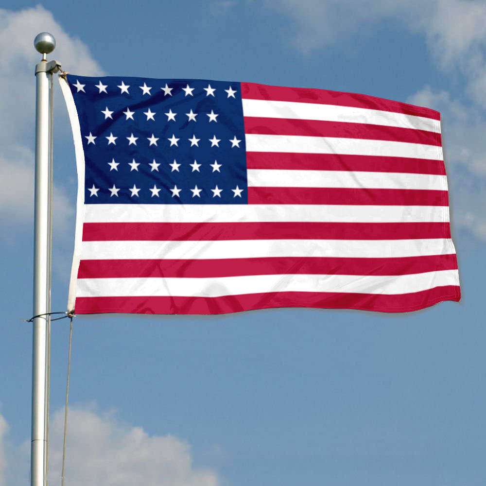 Fyon The United States 36 Stars (1865–1867) Flag Banner