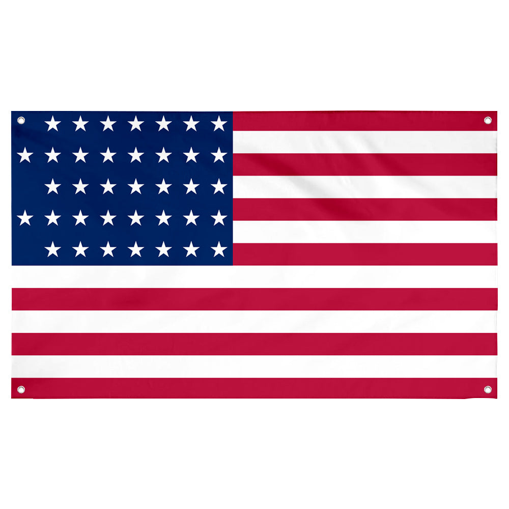 Fyon The United States 37 Stars (1867–1877) Flag Banner