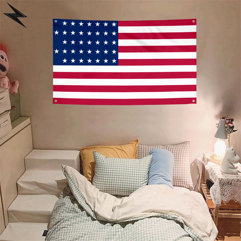 Fyon The United States 37 Stars (1867–1877) Flag Banner