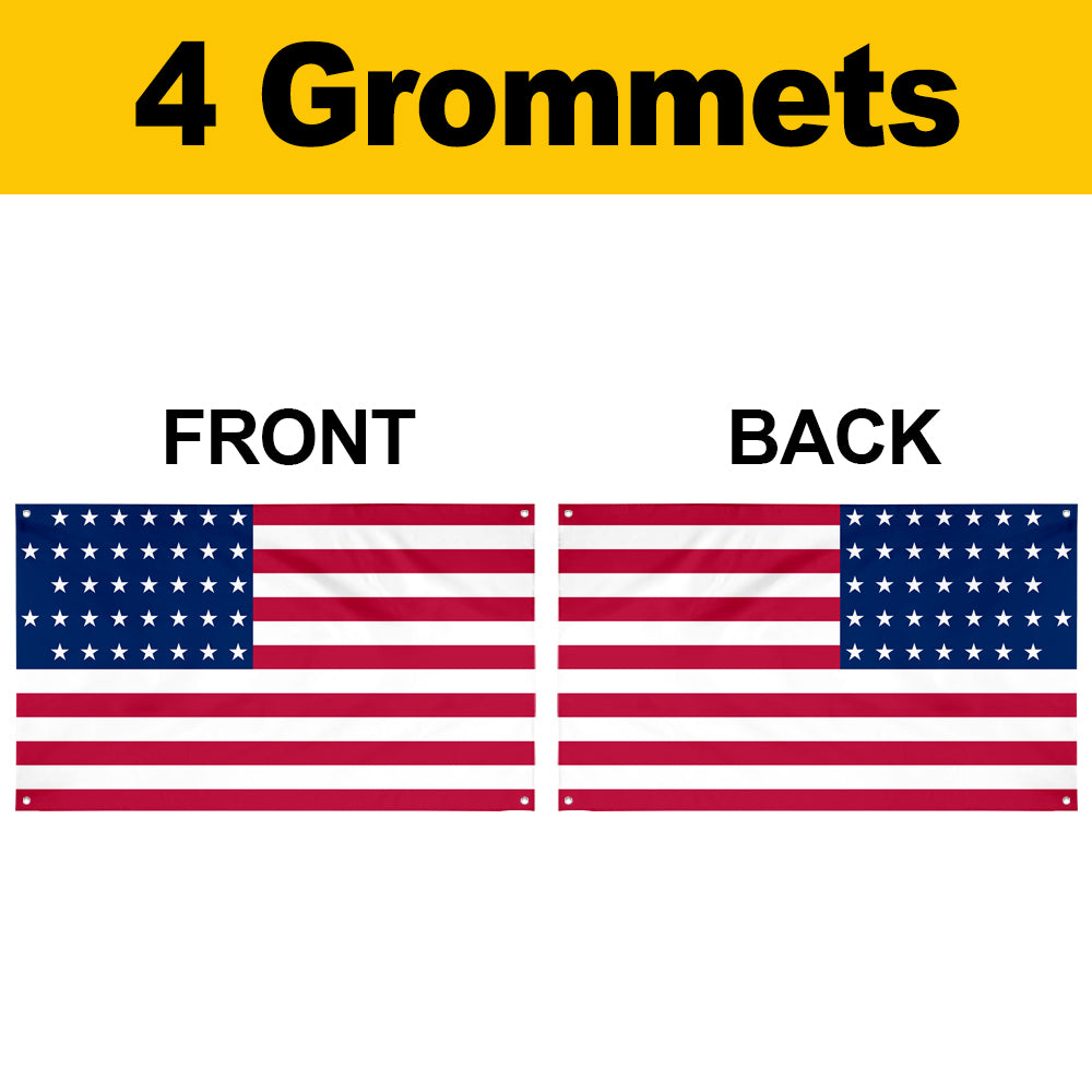 Fyon The United States 37 Stars (1867–1877) Flag Banner
