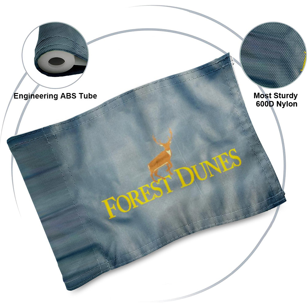 Fyon Forest Dunes Golf PGA Tour Pin Flag Banner