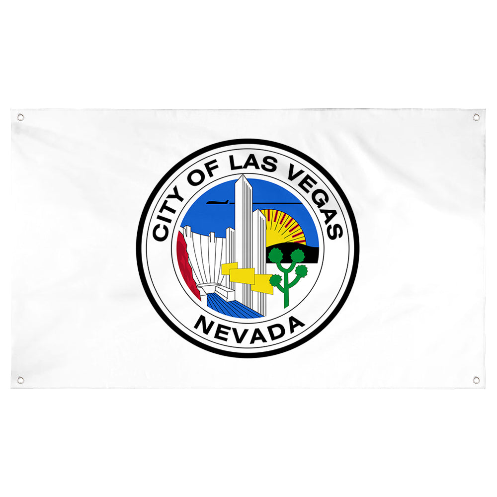 Fyon Former Las Vegas, Nevada (1968) Flag Banner