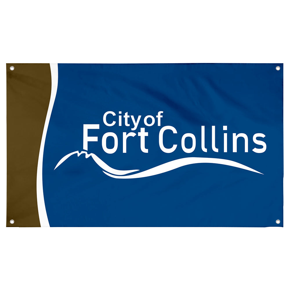 Fyon Fort Collins, Colorado Flag Banner