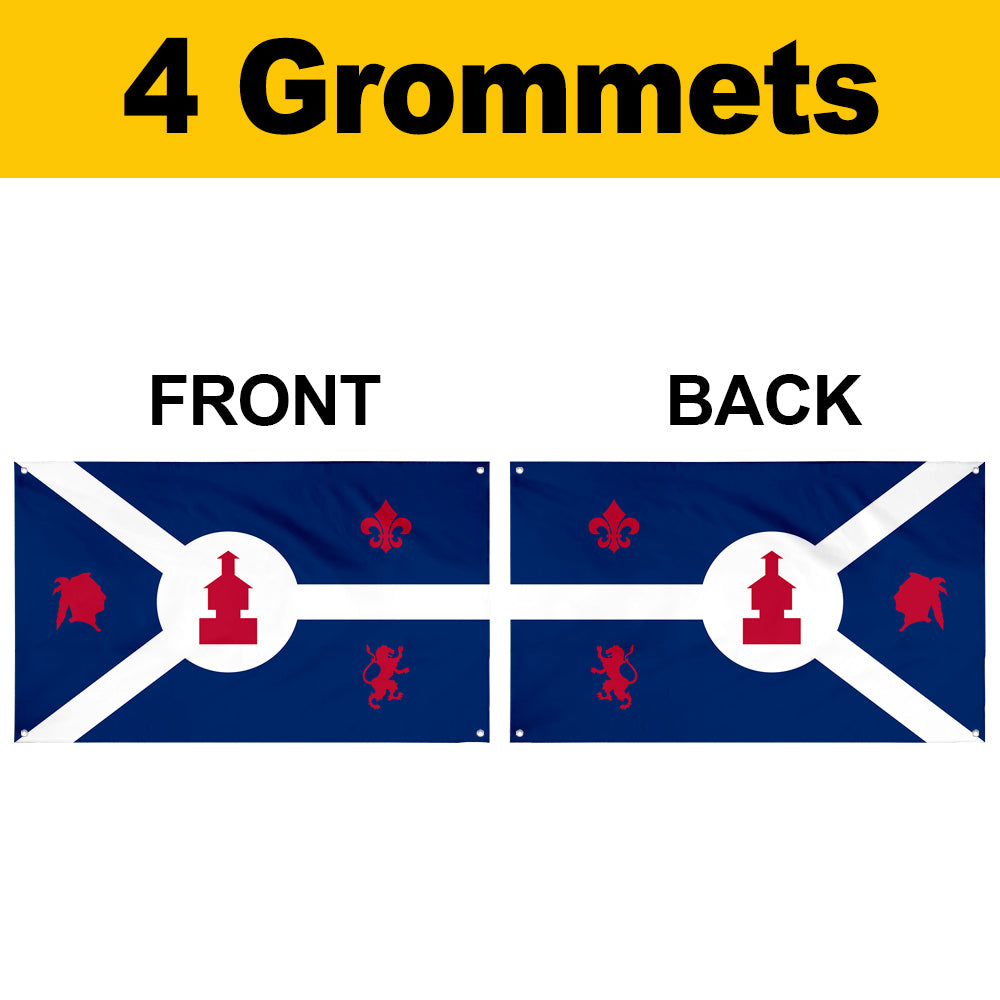 Fyon Fort Wayne, Indiana Flag Banner