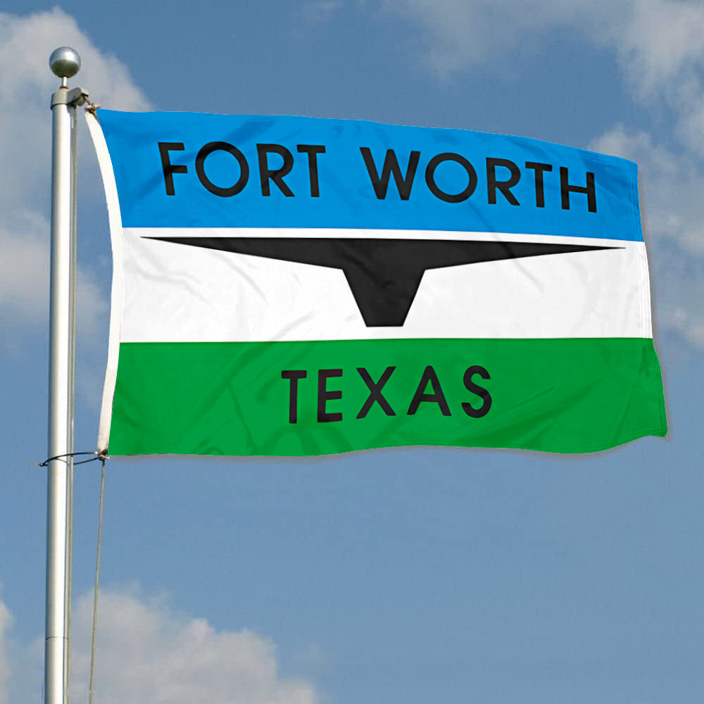 Fyon Fort Worth, Texas (1968–2004) Flag Banner