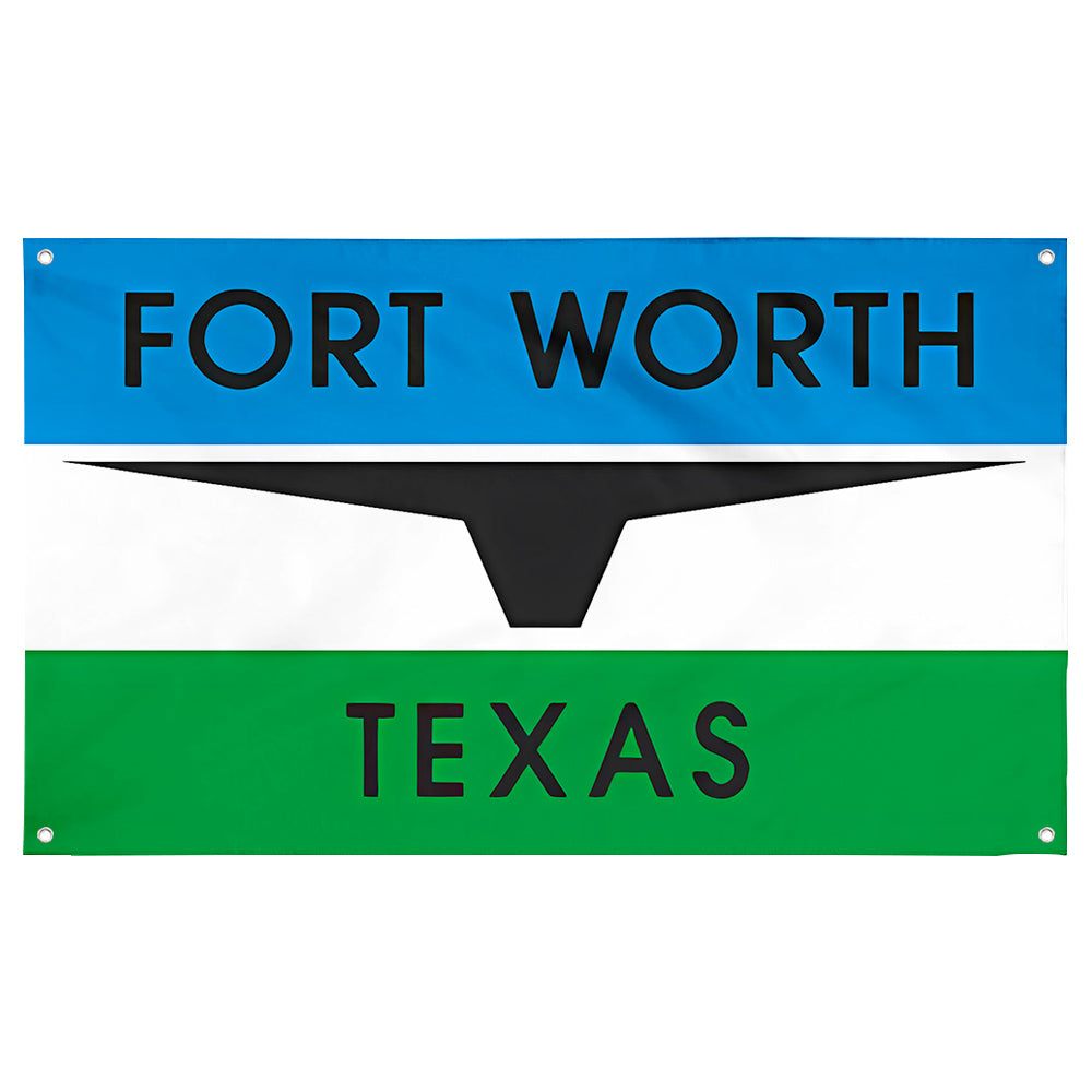 Fyon Fort Worth, Texas (1968–2004) Flag Banner