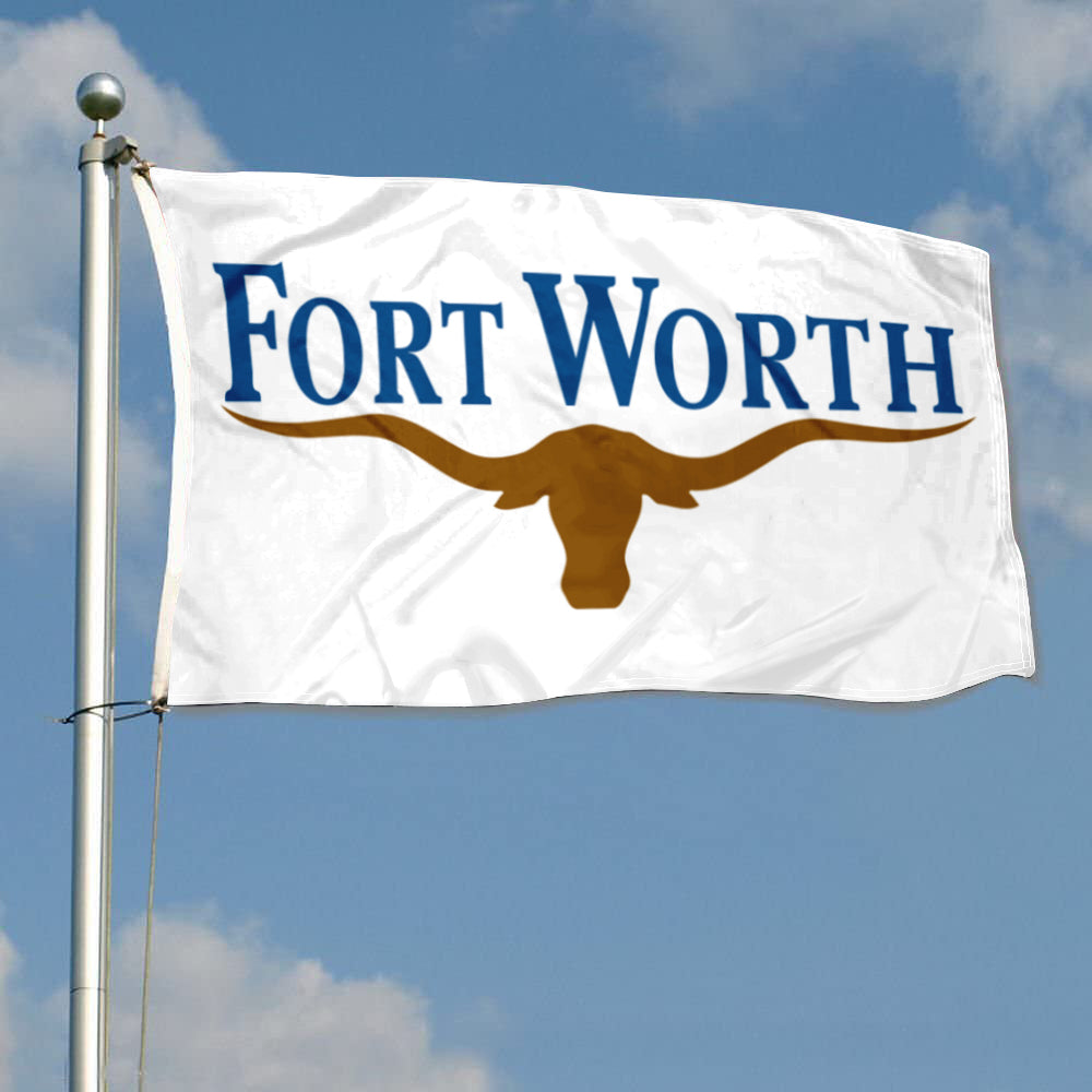 Fyon Fort Worth,Texas Flag Banner