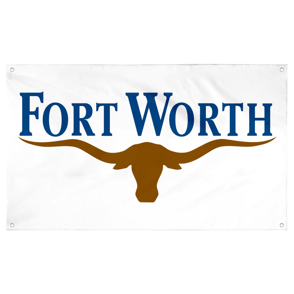 Fyon Fort Worth,Texas Flag Banner