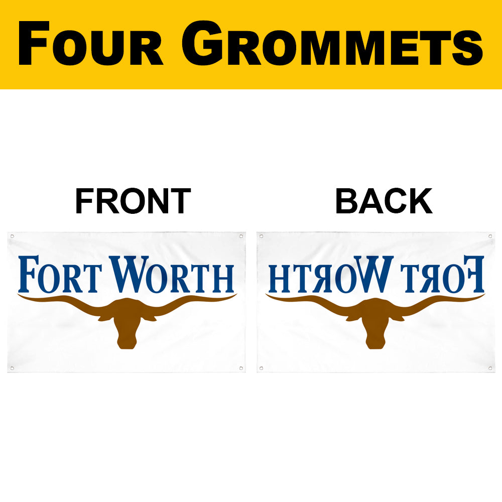 Fyon Fort Worth,Texas Flag Banner