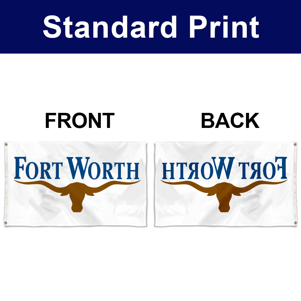 Fyon Fort Worth,Texas Flag Banner