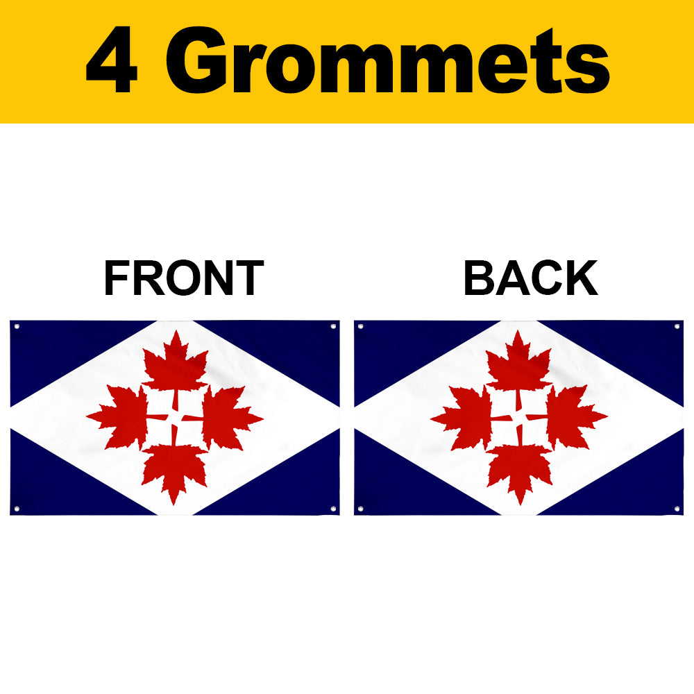 Fyon Four Leaves Flag Proposal Flag Banner