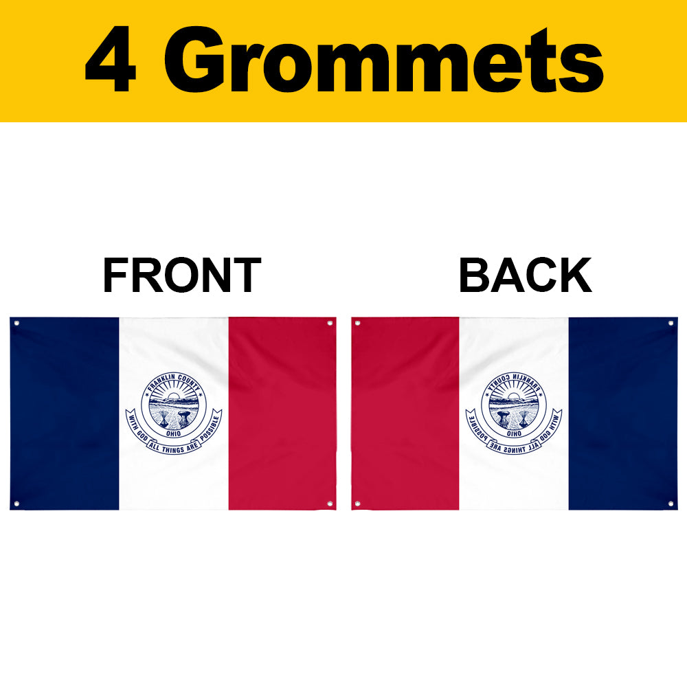 Fyon Franklin County Flag Banner