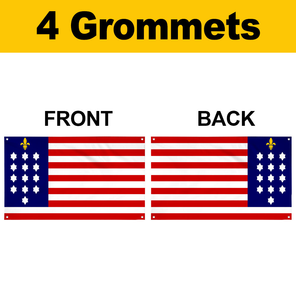 Fyon French Alliance Flag (United States) Flag Banner