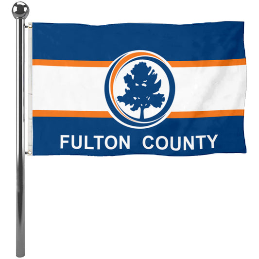 Fyon Fulton County Flag Banner
