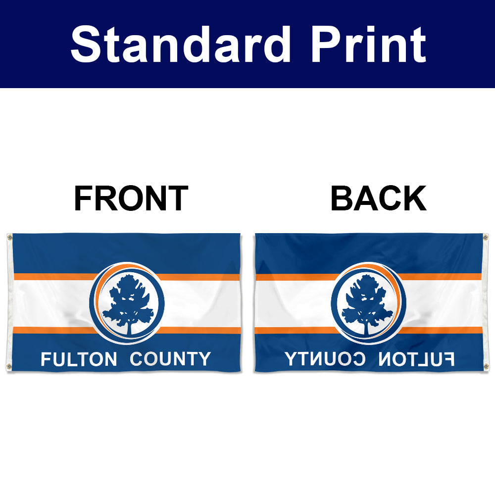 Fyon Fulton County Flag Banner