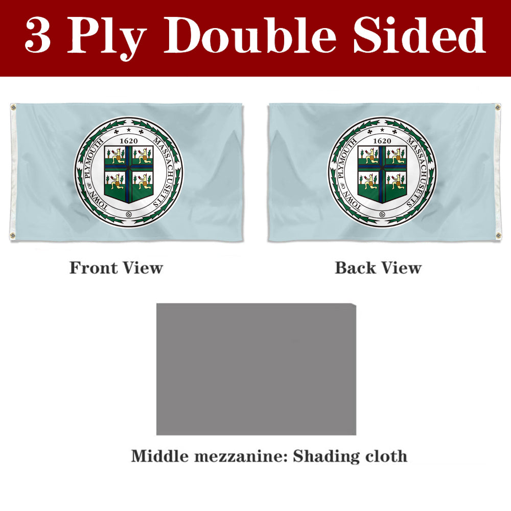 Fyon Plymouth, Massachusetts Flag Banner