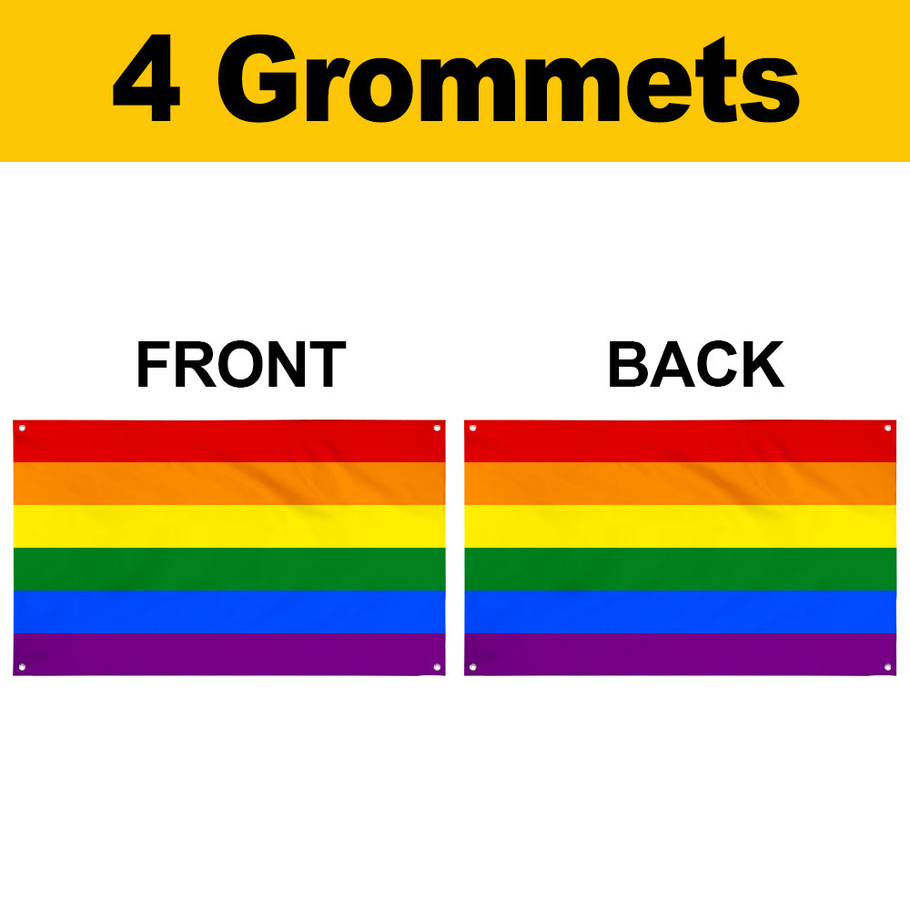 Fyon Gay Pride Flag Banner