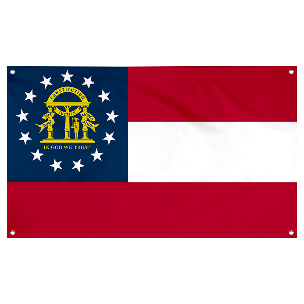 Fyon Georgia Flag Banner
