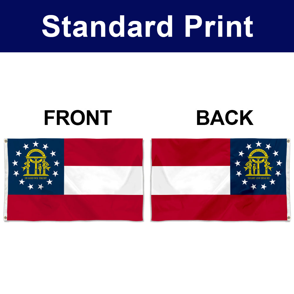 Fyon Georgia Flag Banner