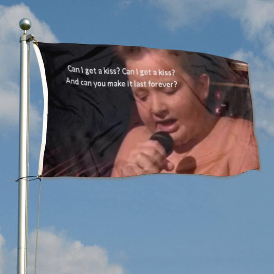 Fyon Gibby Singing Meme Flag Banner