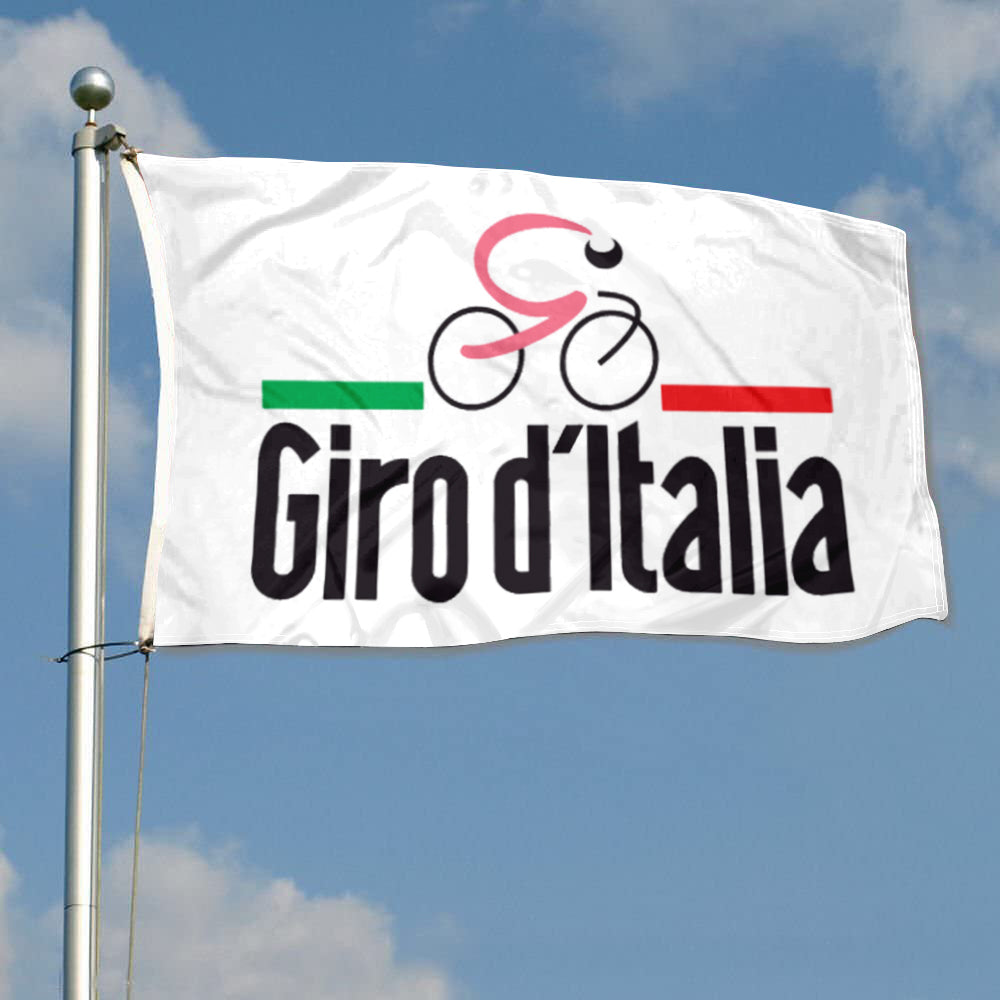 Fyon Giro d' Italia Banner Flag Italy Italian Bike Race Racing Cycling Shop Store Flag Indoor and outdoor banner