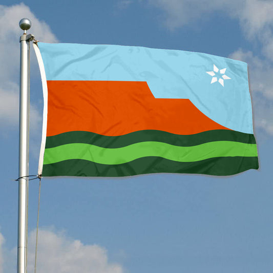 Fyon Green River, Utah Flag Banner