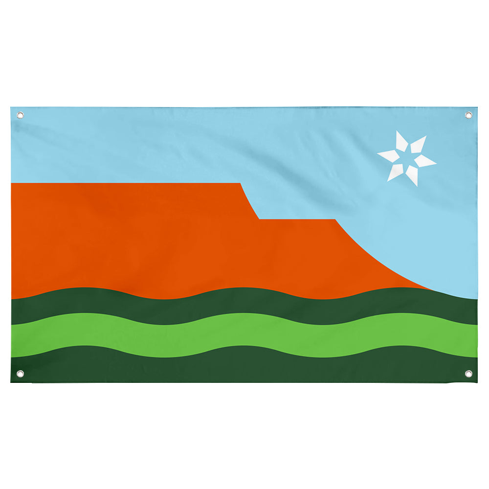Fyon Green River, Utah Flag Banner
