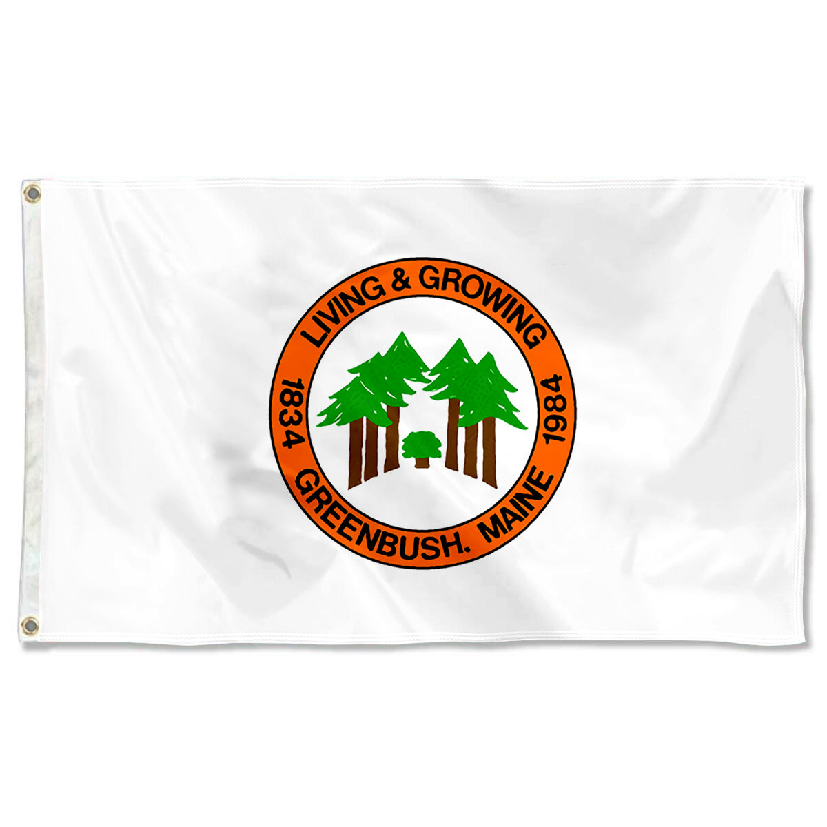 Fyon Greenbush, Maine Flag Banner