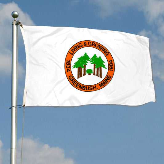 Fyon Greenbush, Maine Flag Banner
