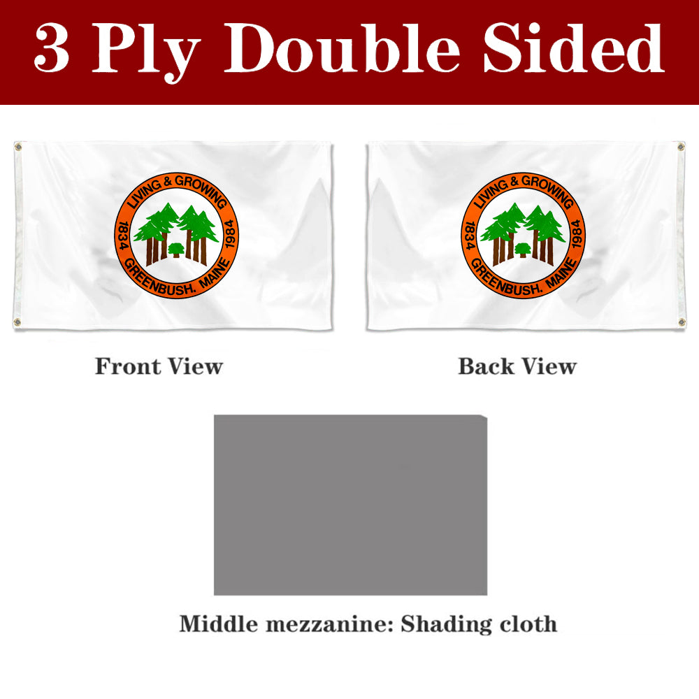 Fyon Greenbush, Maine Flag Banner